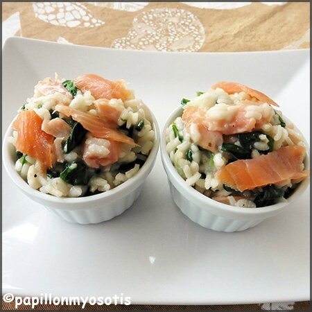 RISOTTO DE SAUMON FUME & ÉPINARD [#RISOTTO #ITALIE #ITALY]