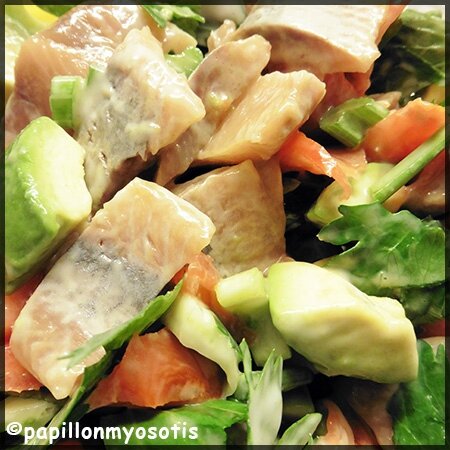 SALADE DE HARENG [#SALADECOMPOSEE #POISSON]