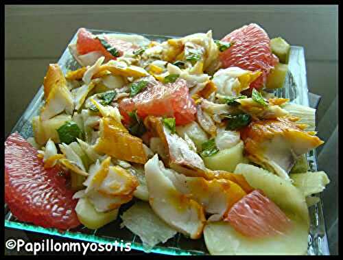 SALADE HADDOCK PAMPLEMOUSSE