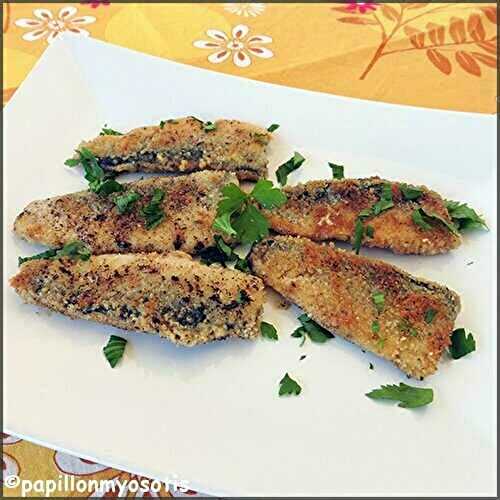 SARDINES PANÉES [#FISH #ESCAL #POISSON #MSC]