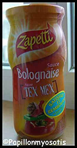 SAUCES BOLOGNAISES ZAPETTI EXOTIQUES