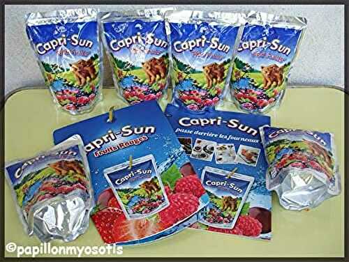 TEST DU CAPRI-SUN FRUITS ROUGES [#TESTPRODUIT #CAPRISUN]