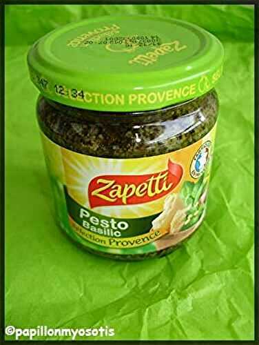 TEST DU PESTO BASILIC SELECTION PROVENCE ZAPETTI [#PESTO #PROVENCE #ZAPETTI]