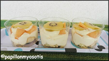 TIRAMISU AU MELON & KIWI JAUNE AVEC LES SAVOIARDI DE SCHÄR [#SCHÄR #ITALY #GLUTENFREE #INSTAFOOD #ZESPRI #ZESPRISUNGOLD]