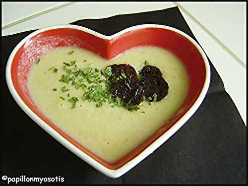 VELOUTE D'ARTICHAUT AU CHORIZO [#SOUPE #LEGUMES #RECETTE]