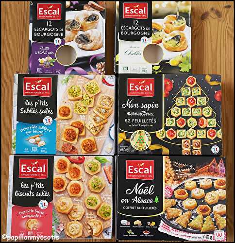 VOS PRODUITS DE FÊTES SIGNÉS ESCAL - {CONCOURS INSIDE} [#ALSACE #SURGELES #REVEILLON #NOEL #NOEL2021 #ESCAL #CONCOURS]