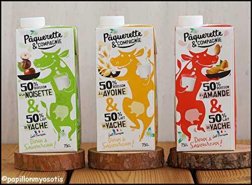 LES BOISSONS VÉGÉTALES ET ANIMALES DE PAQUERETTE & COMPAGNIE [#FLEXITARIEN #VEGGIE #LAIT #VEGETAL]