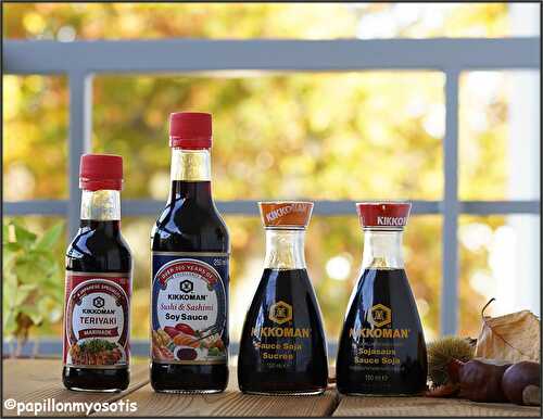 LES SAUCES SOJA DE KIKKOMAN [#JAPANFOOD #KIKKOMAN #SAUCESOJA #PONZU #CUISINEASIATIQUE]