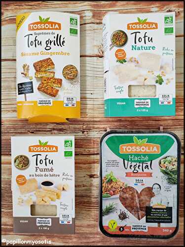 LE TOFU FRANCAIS DE LA MARQUE TOSSOLIA [#CUISINEVEGETALE #VEGGIE #BIO #TOFU #VEGAN #MADEINFRANCE #TOSSOLIA]