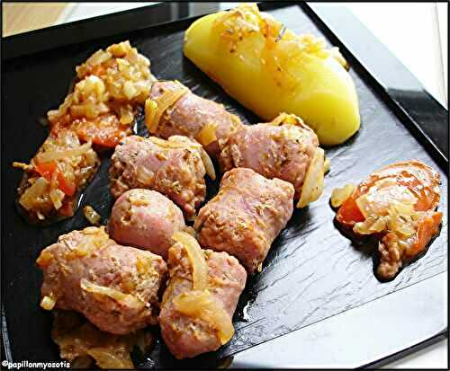 SAUCISSES DE TOULOUSE FACON ROUGAIL [#RECETTEDUJOUR #IDEECUISINE #LAREUNION #FAITMAISON]