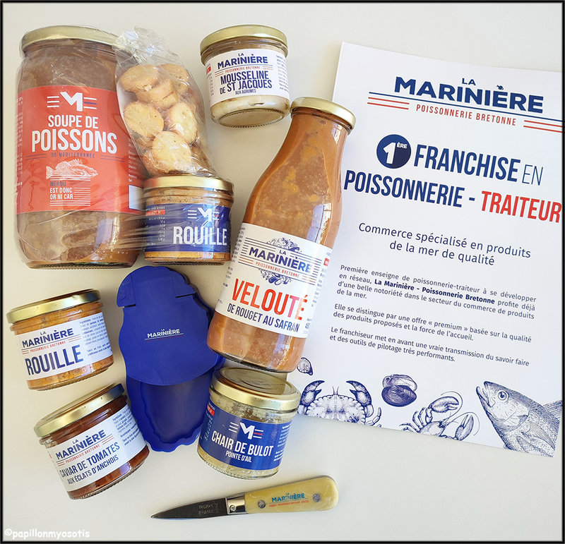 POISSONNERIE LA MARINIÈRE ET SA GAMME DE CONSERVES DE LA MER [#POISSON #MADEINFRANCE #COMMERCE]