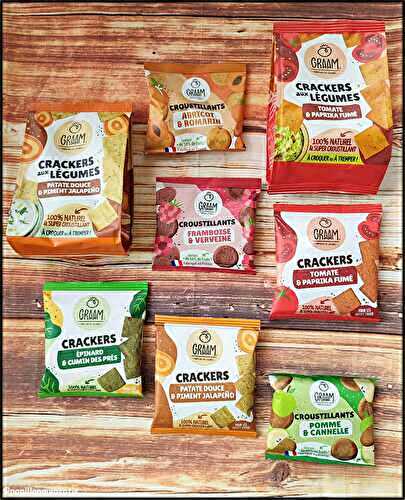 GRAAM : PAUSE SNACKING HEALTHY ET ORIGINAL [#COLLATION #MADEINFRANCE #SNACKING #FOODTECH #STARTUP]