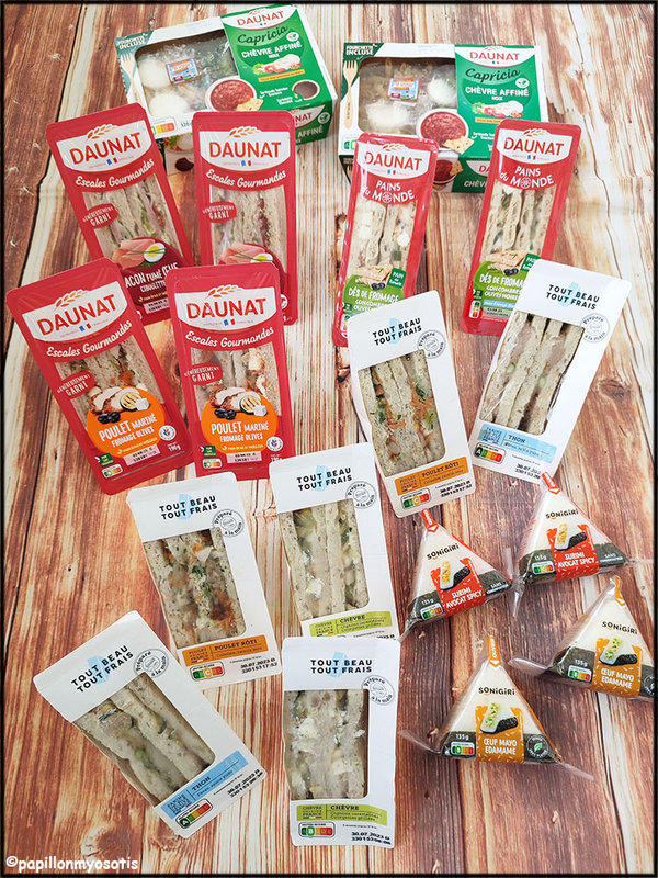 DAUNAT : LES PAUSES-DEJEUNER TROP GOURMANDES [#SNACKING #SANDWICH #PIQUENIQUE #TRAVAIL #DEJEUNER]