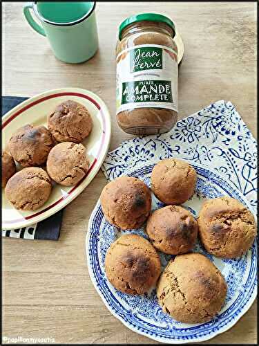 COOKIES AU CHOCOLAT LAIT CARAMEL & A LA PUREE D'AMANDE