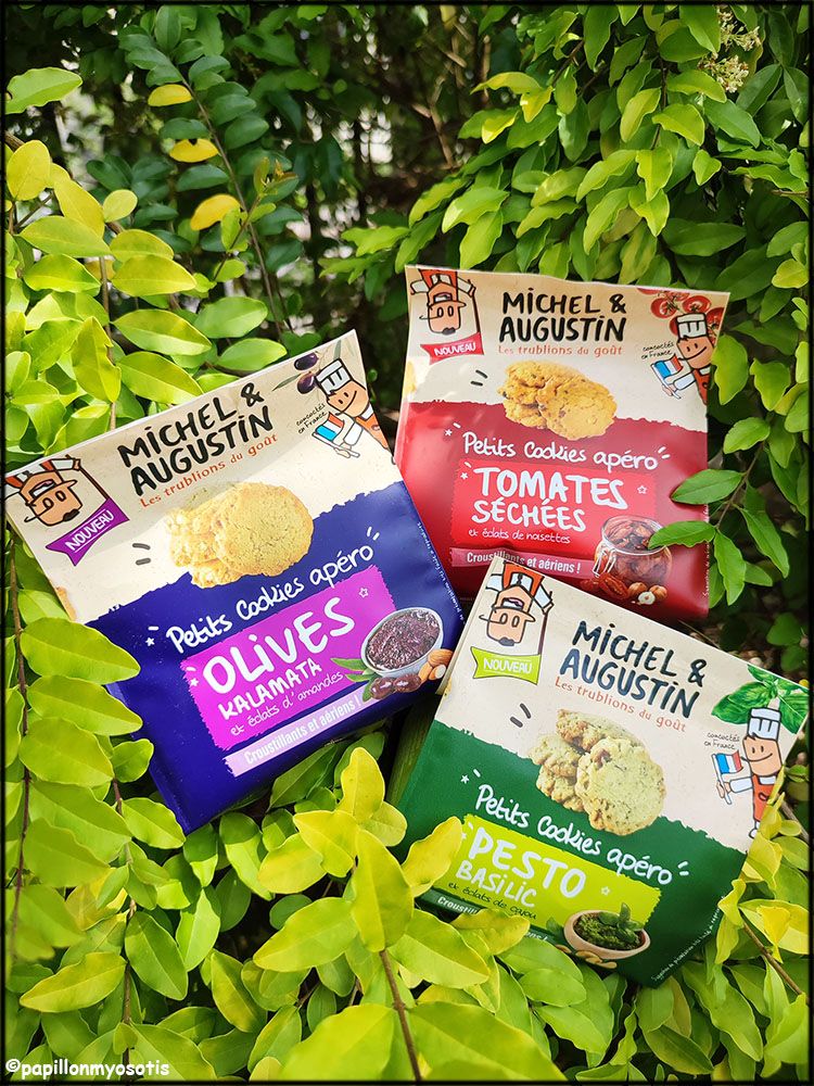 NOUVEAUTÉ APÉRO : LES PETITS COOKIES SALÉS DE MICHEL ET AUGUSTIN