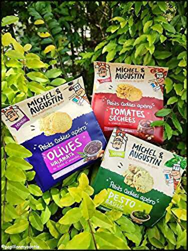 NOUVEAUTÉ APÉRO : LES PETITS COOKIES SALÉS DE MICHEL ET AUGUSTIN