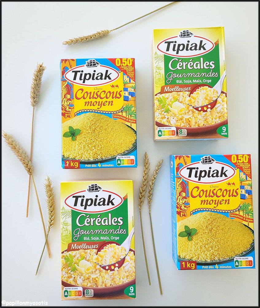 VOTRE ÉTÉ AVEC TIPIAK : COUSCOUS ET CÉRÉALES GOURMANDES  