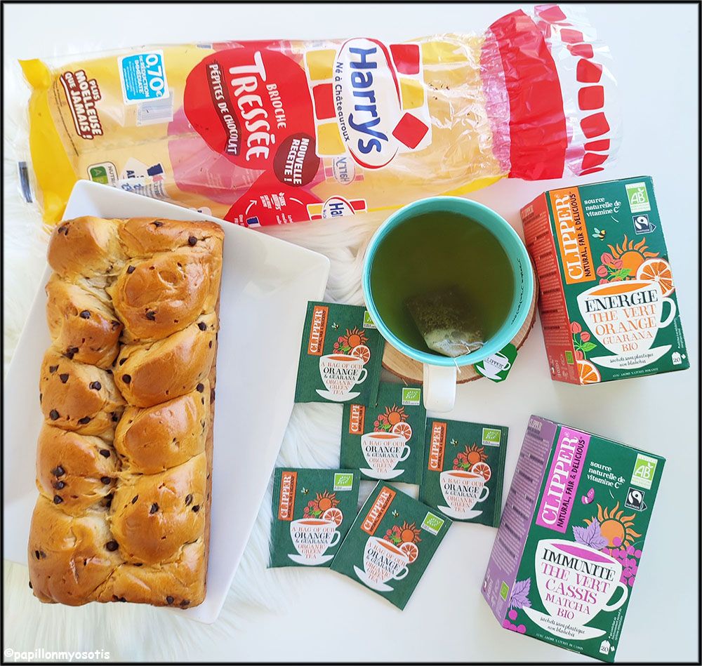 PAUSE DOUCEUR DE l'HIVER - INFUSIONS CLIPPER & BRIOCHE HARRY'S