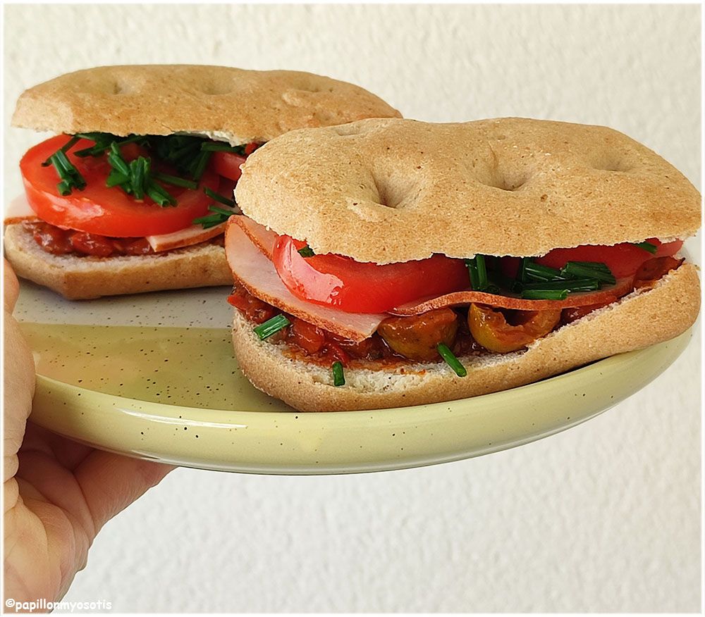 PAIN CIABATTA GARNI