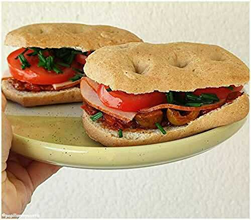 PAIN CIABATTA GARNI
