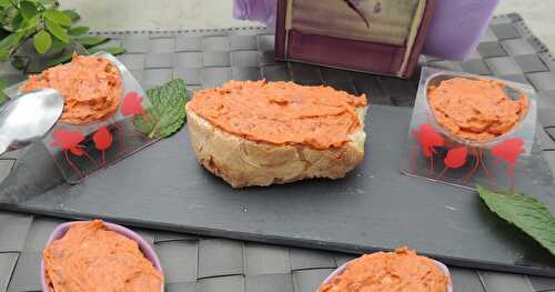 Beurre aromatisé aux tomates et paprika