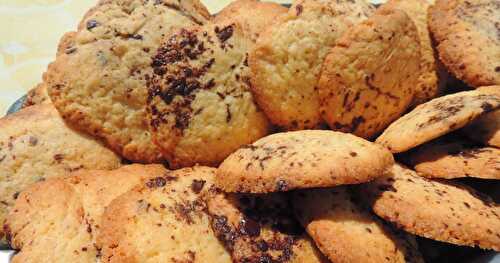 Biscuits aux pétites de chocolat