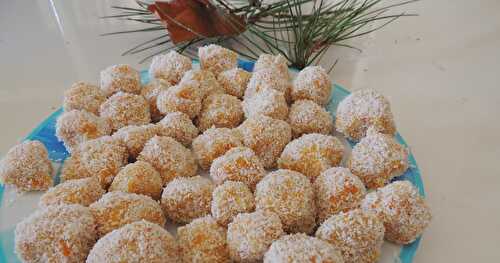 Boules de neige à la mandarine