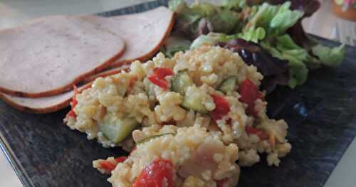 Céréales gourmandes façon risotto