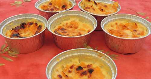 Clafoutis individuels aux mirabelles