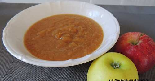 Compote de pommes et cannelle 