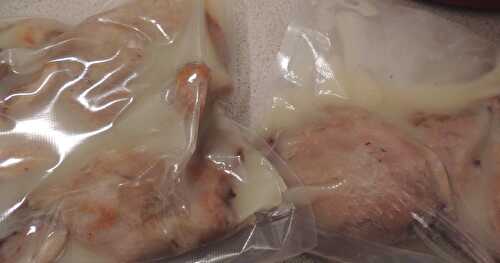 Confit de canard maison sous vide