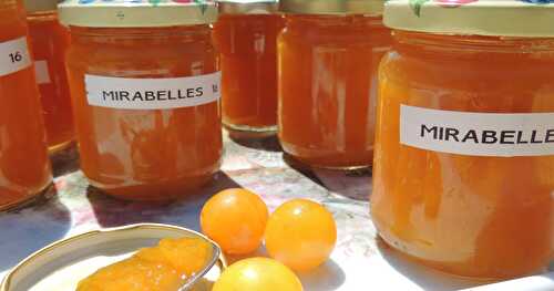 Confiture de mirabelles au Cookéo