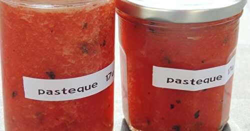 Confiture de pastèque au micro-ondes