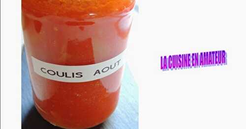 Coulis de tomates