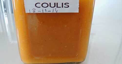 Coulis de tomates au Soup&Co