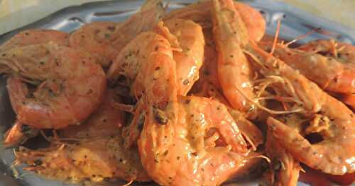 Crevettes au Pastis