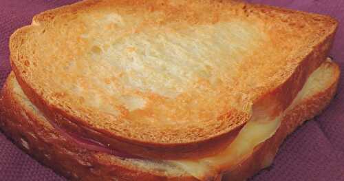 Croque monsieur au bacon