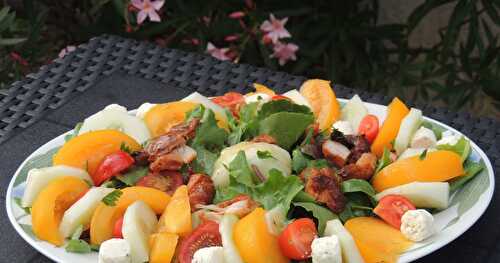 Duos de tomates en salade : tomates abricots et tomates cerises