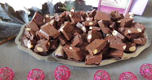 Fudge aux noisettes