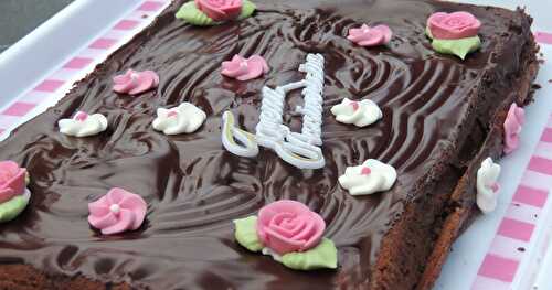 Gâteau au chocolat fondant