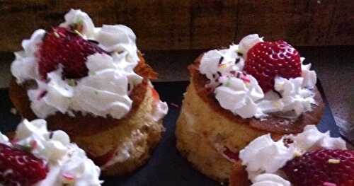 Gâteau au yaourt fraises