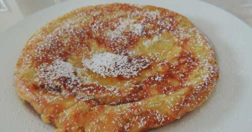 Gâteau aux pommes à la poêle