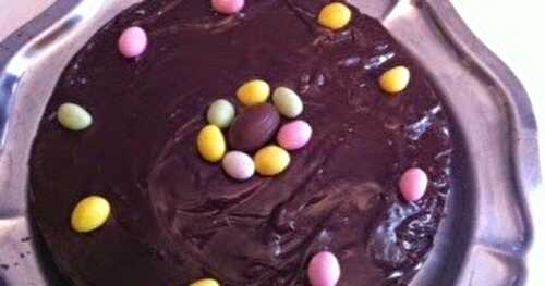 Gâteau chocolat pour Pâques