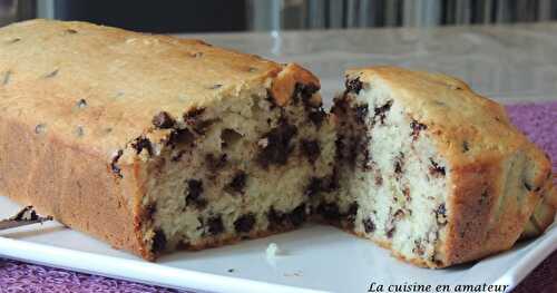 Gâteau du matin aux pépites de chocolat