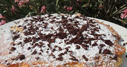 Gâteau magique goût tiramisu