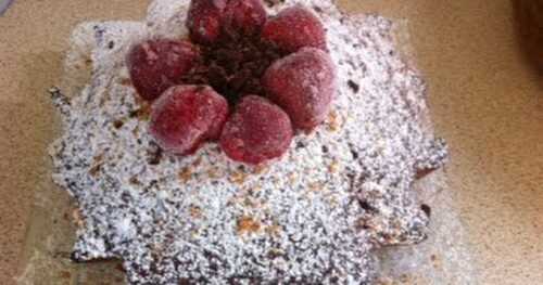 Gâteau  yaourt aux fruits rouges