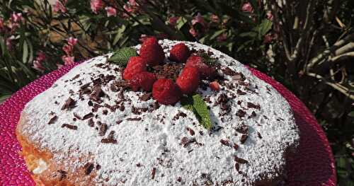 Gâteau yaourt garni