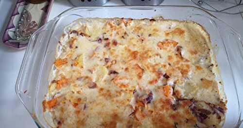 Gratin de potiron façon dauphinois