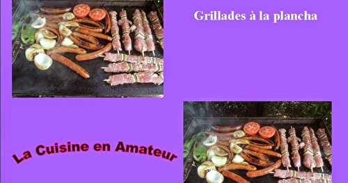 Grillades à la plancha