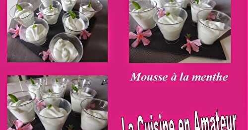 Mouse à la menthe